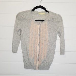 URBAN OUTFITTERS pins & needles ruffle cardigan